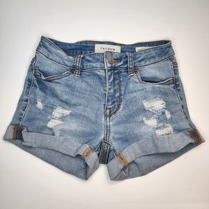 PacSun size 22 (xxs ?) Jean shorts, super stretch shortie